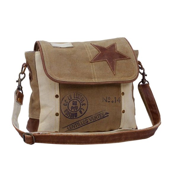 Myra Bag Handbags - NWT Myra Leather/Canvas Shoulder Bag